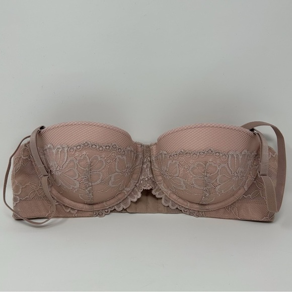 Maidenform Blush Pink Self Expressions Multiway Convertible Push Up Bra Size 34B - Picture 4 of 15